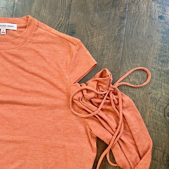 PAINTED HEART cold shoulder top, size XL, NWOT - Picture 3 of 9